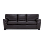 Reynolds Leather Sofa - Coffee