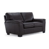 Reynolds Leather Loveseat - Coffee