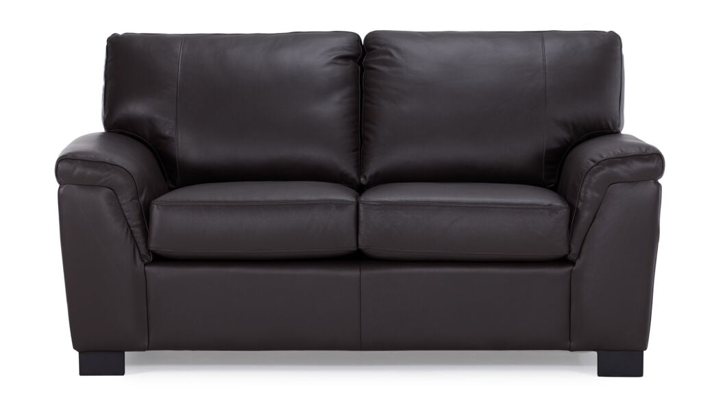Reynolds Leather Loveseat Coffee Leon s