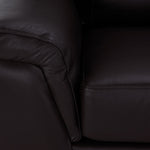 Reynolds Leather Loveseat - Coffee