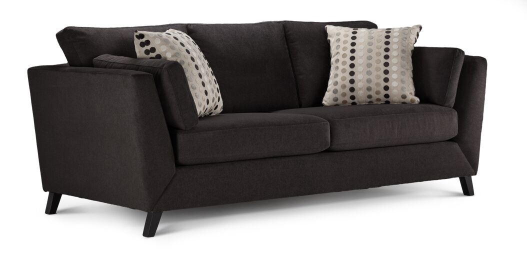 Rothko Sofa, Loveseat and Chair Set - Charcoal