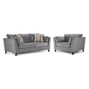 Rothko Sofa and Chair Set - Light Grey