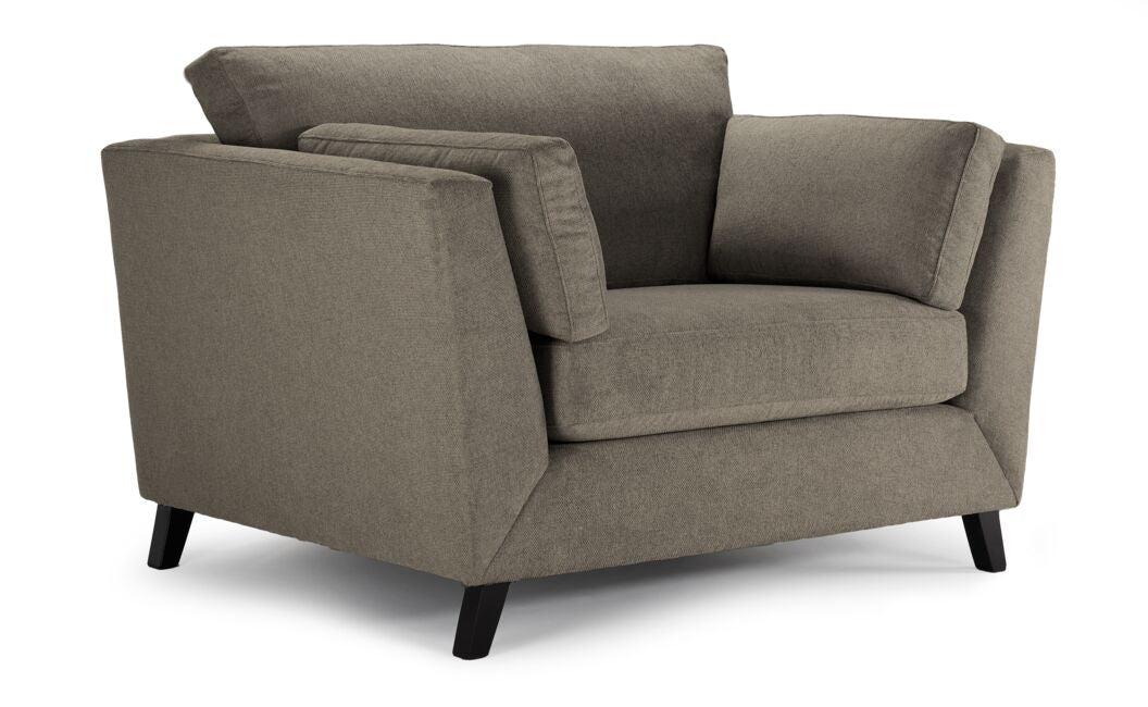Rothko Sofa and Chair Set - Dark Grey
