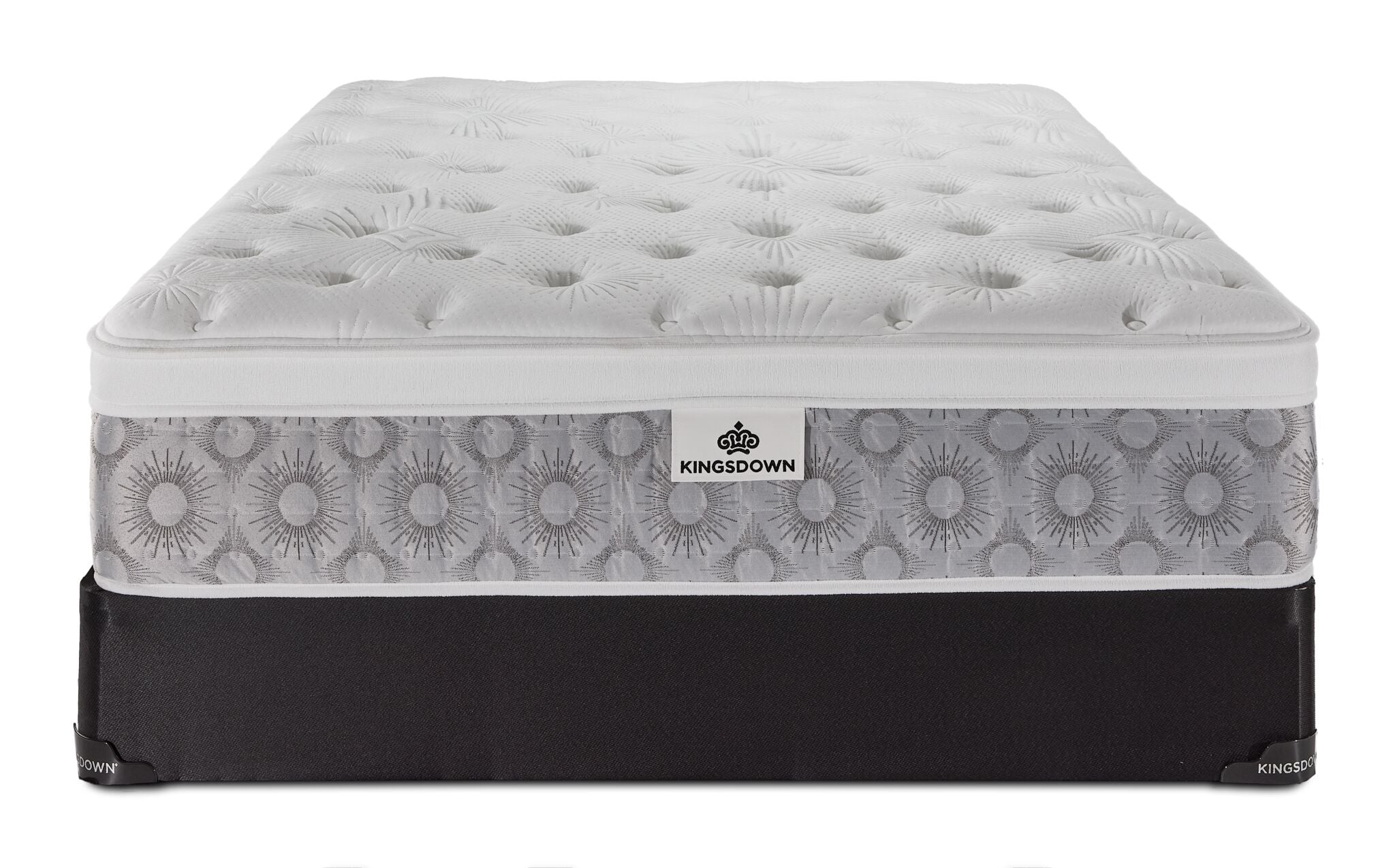 Kingsdown Rothwell Medium Euro Top Full Mattress and Boxspring Set