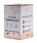 So Sleepy 2" Copper Queen Mattress Topper