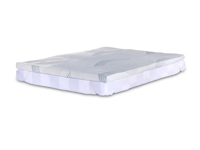 So Sleepy 3" Latex Cooling Queen Mattress Topper