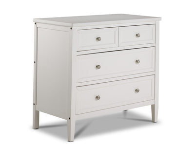 Delta Children Saint 3 Drawer Dresser- Bianca White