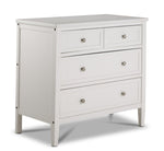 Delta Children Saint 3 Drawer Dresser- Bianca White