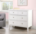 Delta Children Saint 3 Drawer Dresser- Bianca White