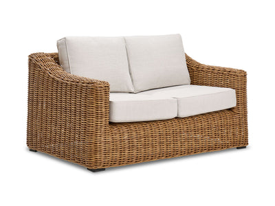 Salina Outdoor Loveseat - Brown