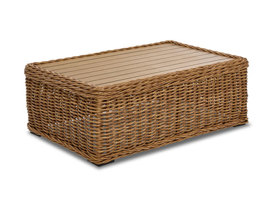 Salina Outdoor Coffee Table - Brown