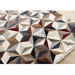 Sierra Prism 5'3" x 7'10" Geometric Star Area Rug - Cream