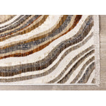 Desert Wave 5'3" x 7'10" Curvy Waves Area Rug - Beige
