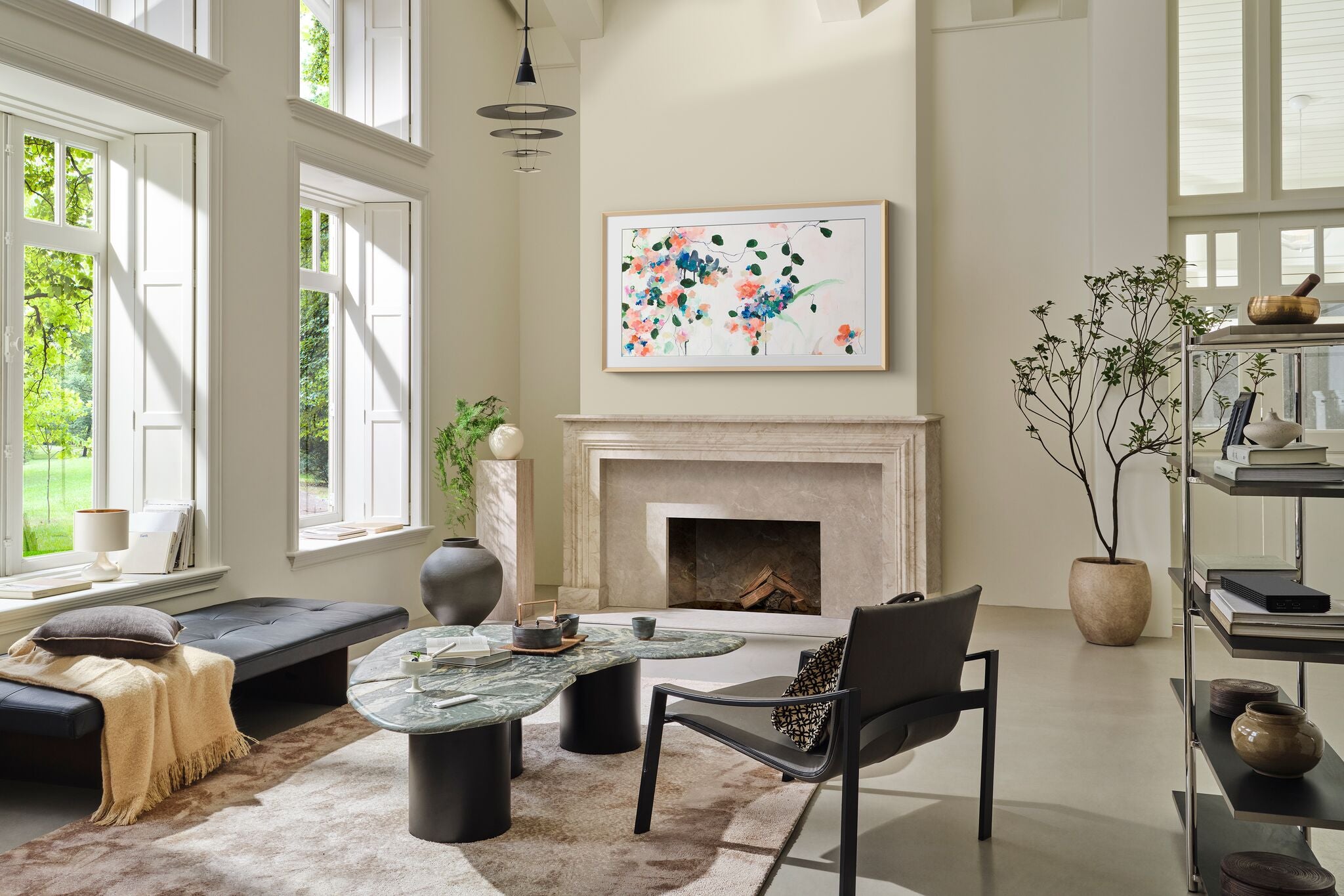 Samsung 65" 4K Frame Pro Smart NEO QLED TV - QN65LS03FWFXZC