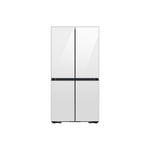 Samsung BESPOKE White Glass 4-Door Flex Refrigerator with Beverage Centre (22.8 cu.ft.) -RF23DB960012AA