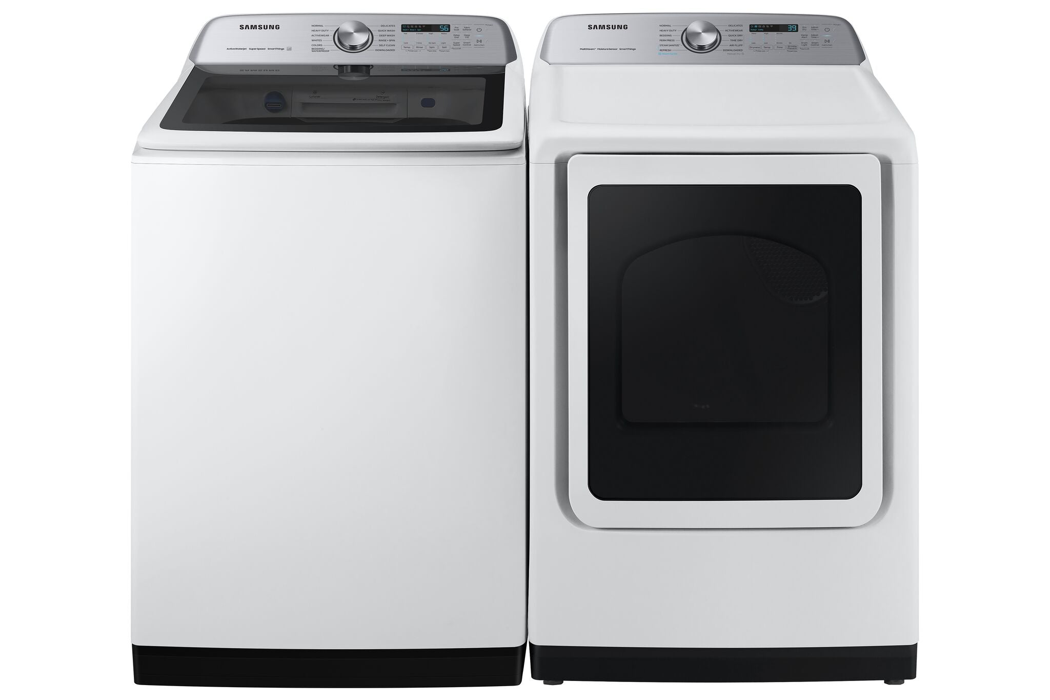 Samsung White Electric Smart Dryer with Steam Dry (7.4 Cu.Ft.) - DVE52DG5505WAC