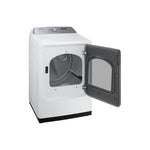 Samsung White Electric Smart Dryer with Steam Dry (7.4 Cu.Ft.) - DVE52DG5505WAC