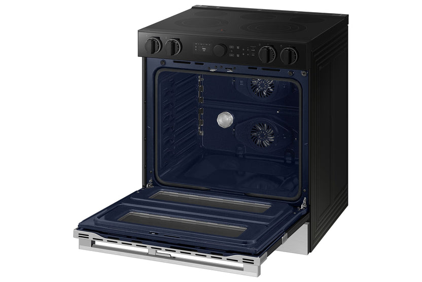 Samsung Stainless Steel Dual Door Slide-In Electric Range with ...