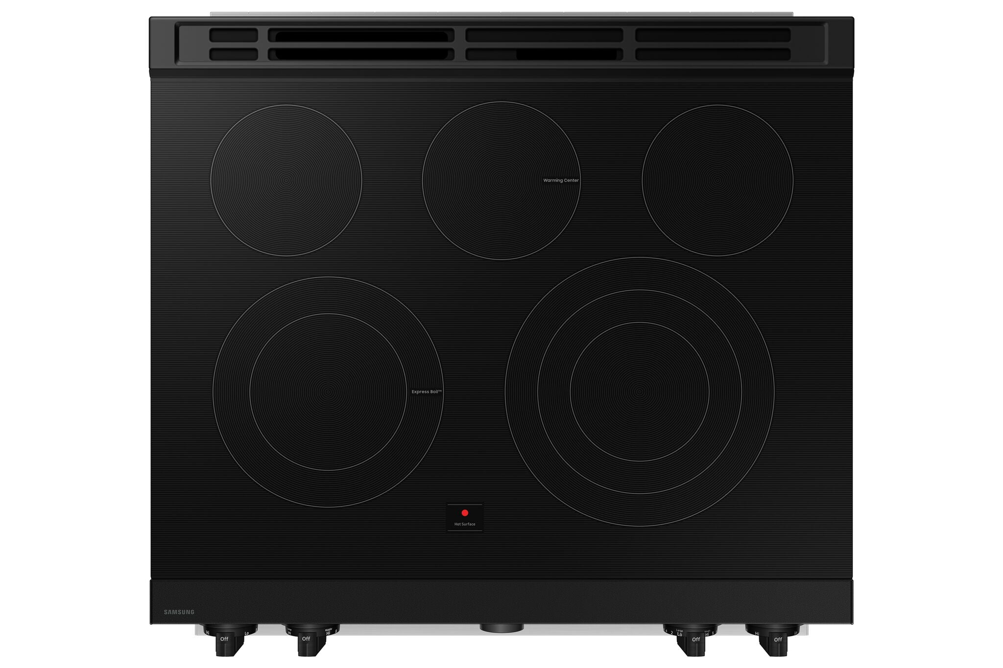 Samsung Stainless Steel Dual Door Slide-In Electric Range with Illuminated Knobs ( 6.3 Cu.Ft.) - NSE6DG8550SRAC