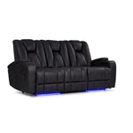 San Antonio Dual Power Reclining Sofa - Grey