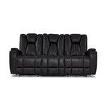 San Antonio Dual Power Reclining Sofa - Grey