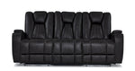 San Antonio Dual Power Reclining Sofa - Grey