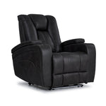 San Antonio Dual Power Reclining Sofa, Loveseat and Chair Set - Grey