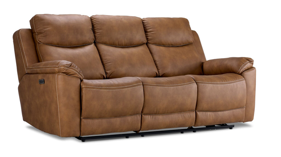 Santa Fe Power Reclining Sofa - Copper