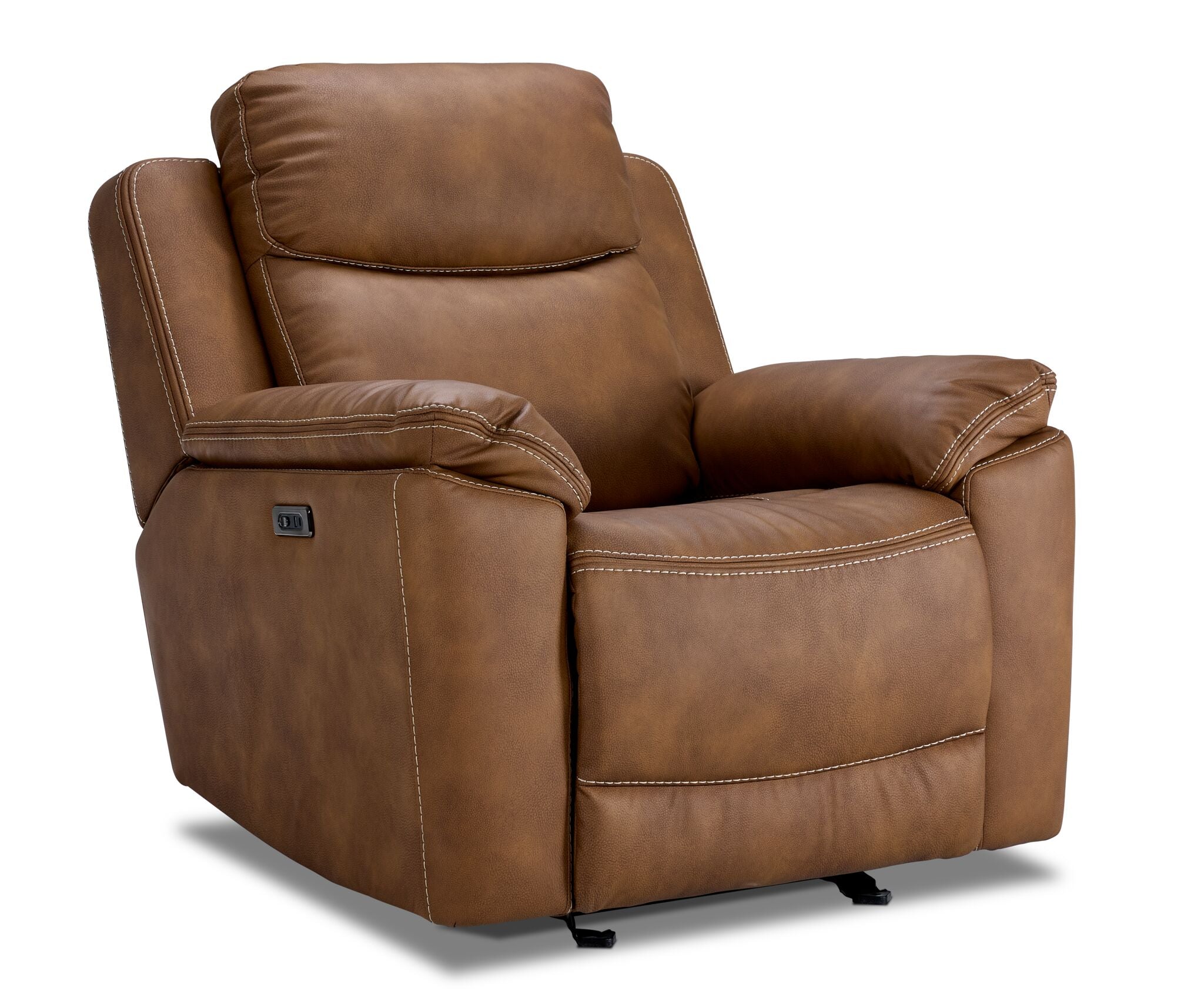 Santa Fe Power Reclining Sofa and Chair Set - Copper