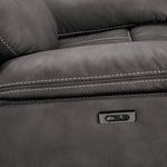 Santa Fe Power Reclining Sofa, Loveseat and Chair Set - Graphite