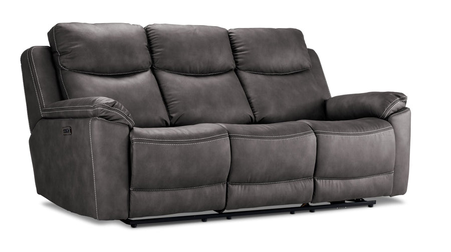 Santa Fe Power Reclining Sofa - Graphite