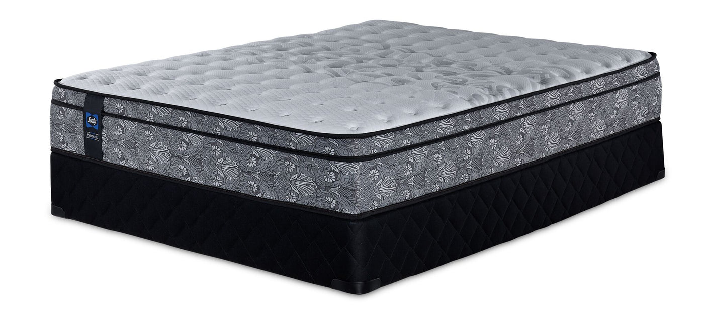Sealy Posturepedic® Correct Comfort I Firm Eurotop King Mattress and Split Boxspring Set