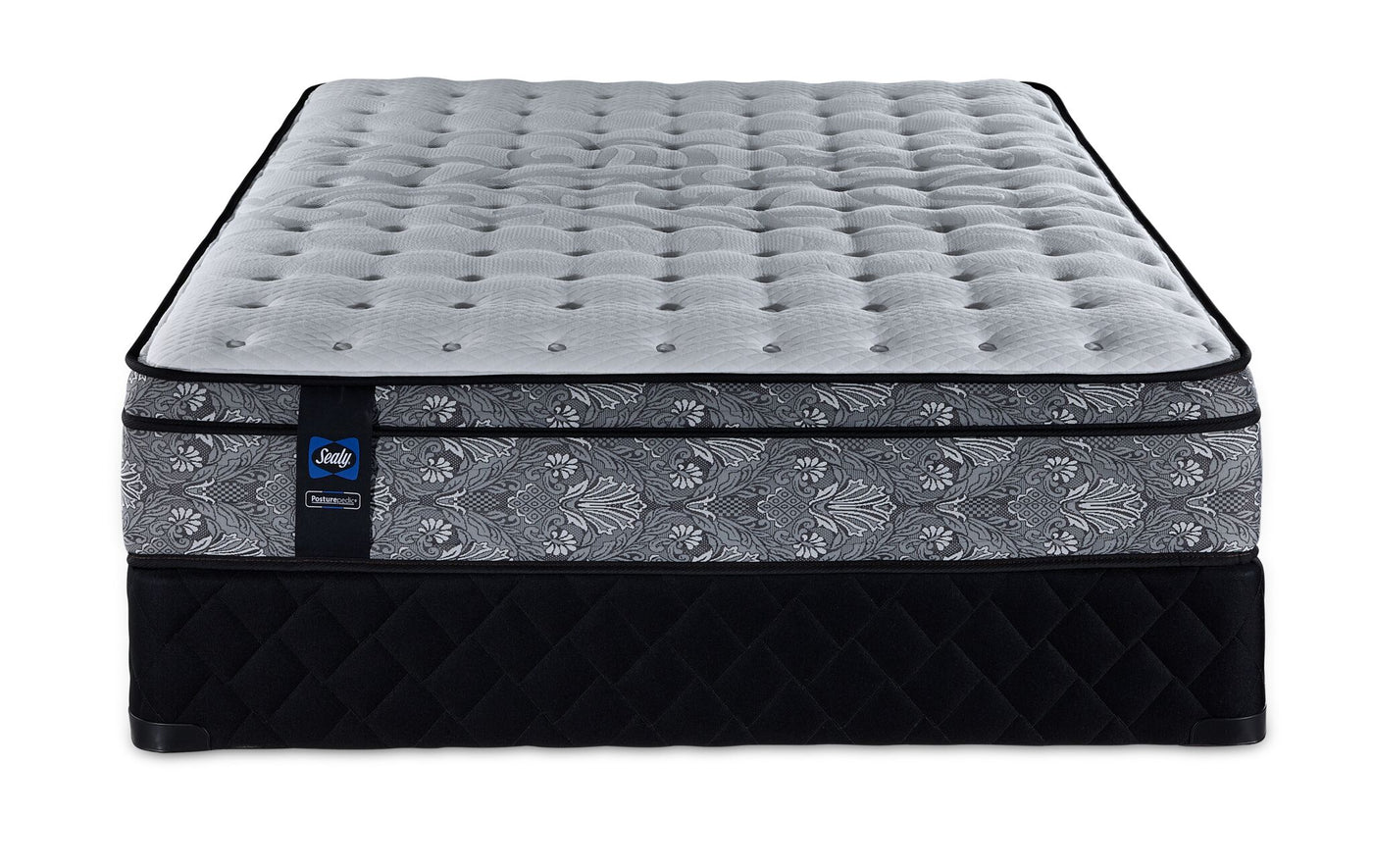 Sealy Posturepedic® Correct Comfort I Firm Eurotop King Mattress and Split Boxspring Set