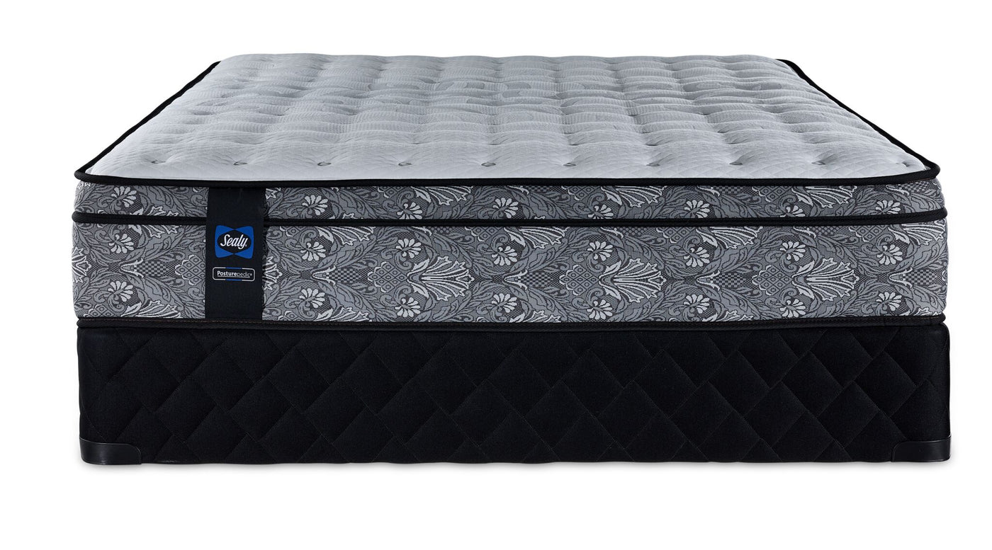 Sealy Posturepedic® Correct Comfort I Firm Eurotop King Mattress and Split Boxspring Set