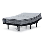 Sealy Posturepedic® Correct Comfort I Firm Eurotop King Mattress and L2 Motion Pro Adjustable Base