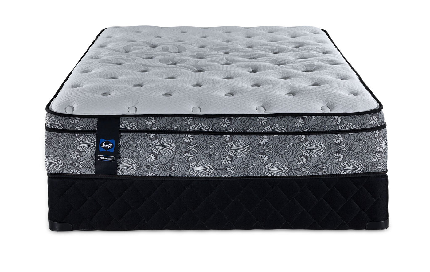 Sealy Posturepedic® Correct Comfort II Medium Eurotop Queen Mattress and Boxspring