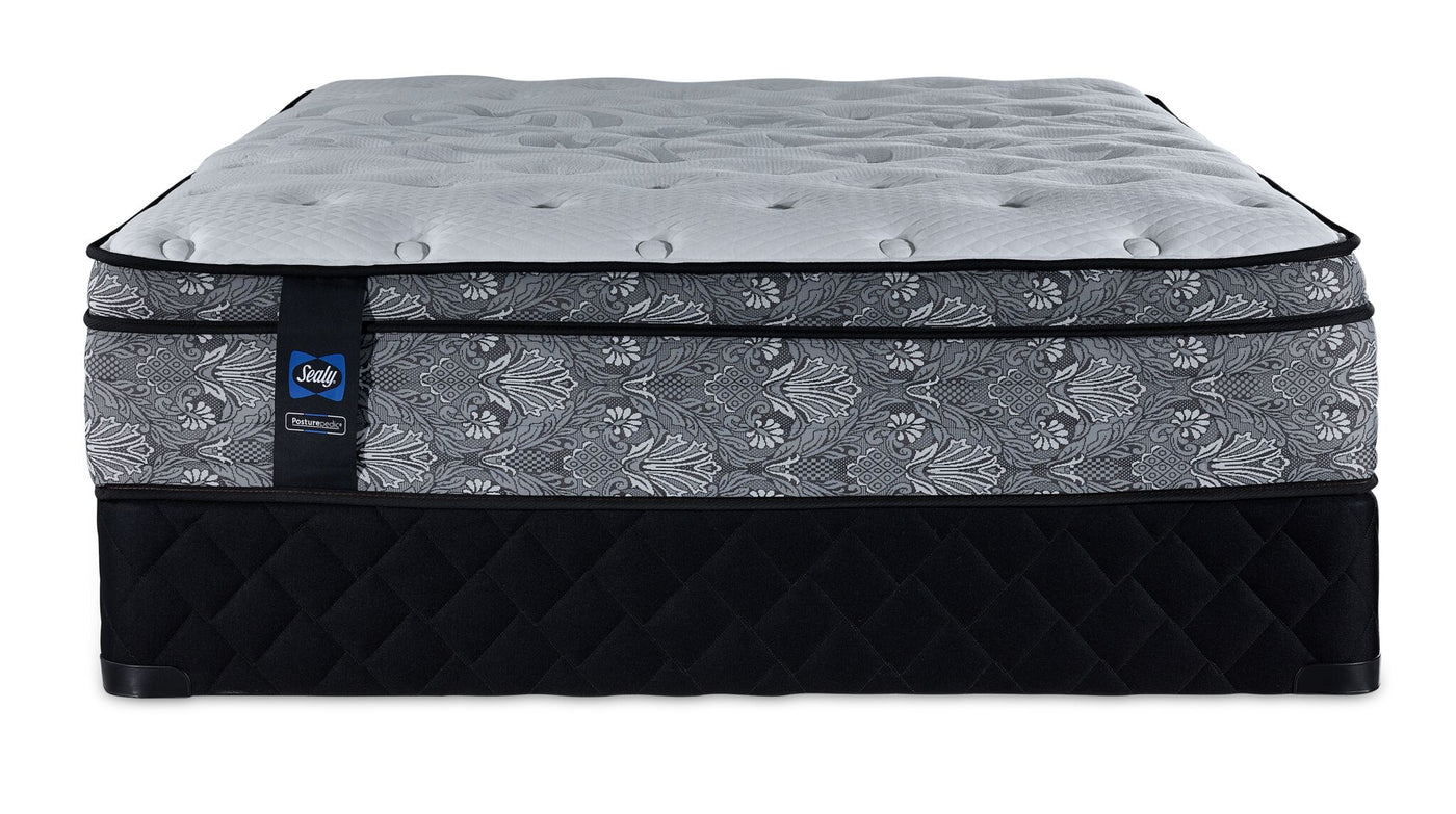 Sealy Posturepedic® Correct Comfort II Medium Eurotop Queen Mattress and Boxspring