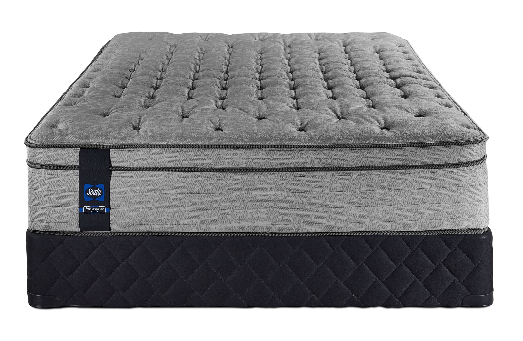 Sealy Posturepedic® Plus Sterling Artemis Euro Top Luxury Firm Queen Mattress and Boxspring Set