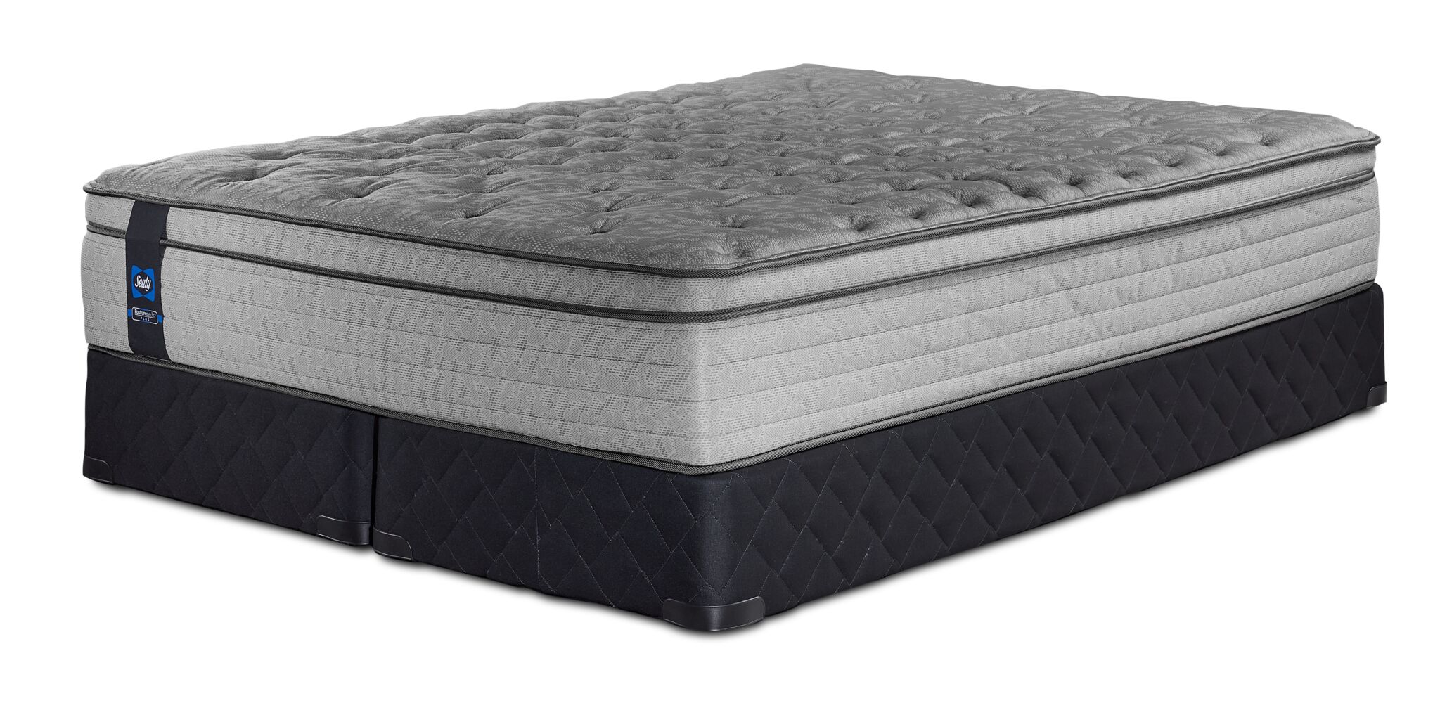 Sealy Posturepedic® Plus Sterling Artemis Euro Top Luxury Firm King Mattress and Split Boxspring Set