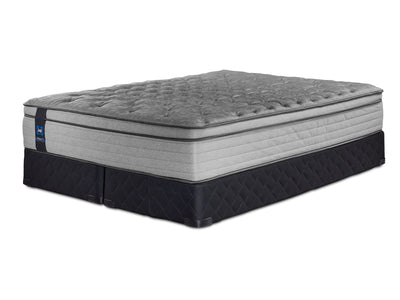 Sealy Posturepedic® Plus Sterling Artemis Euro Top Luxury Firm Queen Mattress and Split Boxspring Set