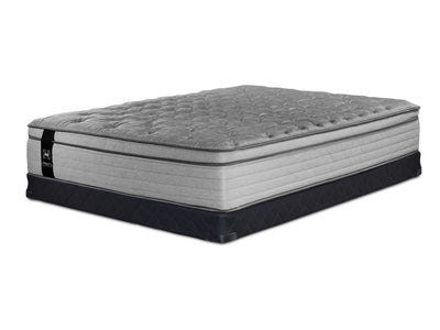 Sealy Posturepedic® Plus Sterling Artemis Euro Top Luxury Firm Full Mattress and Low Profile Boxspring Set