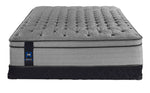 Sealy Posturepedic® Plus Sterling Artemis Euro Top Luxury Firm Full Mattress and Low Profile Boxspring Set