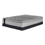 Sealy Posturepedic® Plus Sterling Artemis Euro Top Luxury Firm Queen Mattress and Low Profile Split Boxspring Set