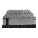Sealy Posturepedic® Plus Sterling Artemis Euro Top Luxury Firm Queen Mattress and Low Profile Split Boxspring Set