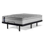 Sealy Posturepedic® Plus Sterling Artemis Euro Top Luxury Firm Full Mattress and L2 Motion Pro Adjustable Base