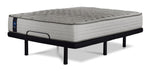 Sealy Posturepedic® Plus Sterling Bowie Tight Top Firm Queen Mattress and L2 Motion Pro Adjustable Base