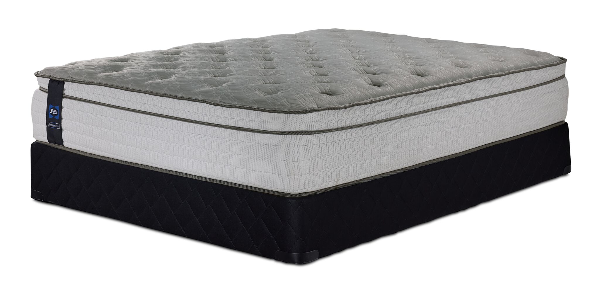 Sealy Posturepedic® Correct Comfort 4 Firm Eurotop Full Mattress and Boxspring Set