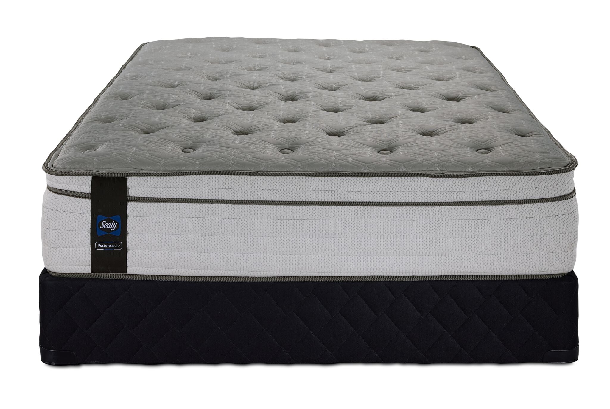 Sealy Posturepedic® Correct Comfort 4 Firm Eurotop Queen Mattress and Boxspring Set