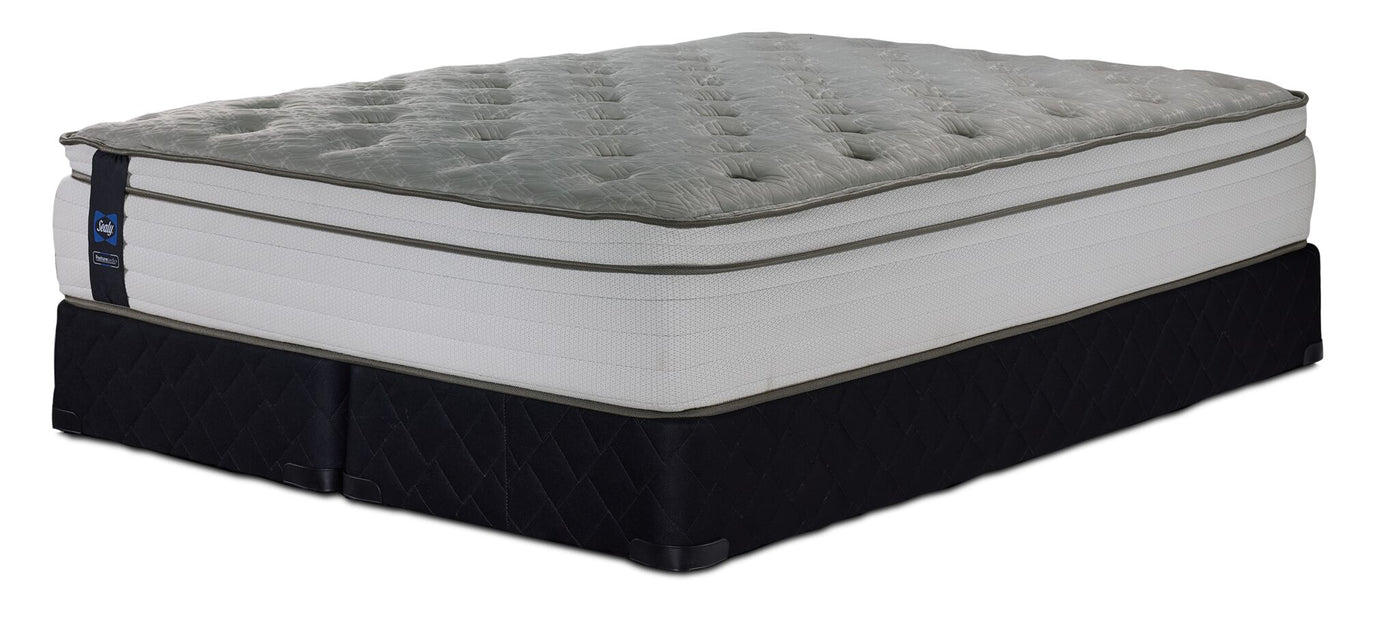 Sealy Posturepedic® Correct Comfort 4 Firm Eurotop King Mattress and Split Boxspring Set