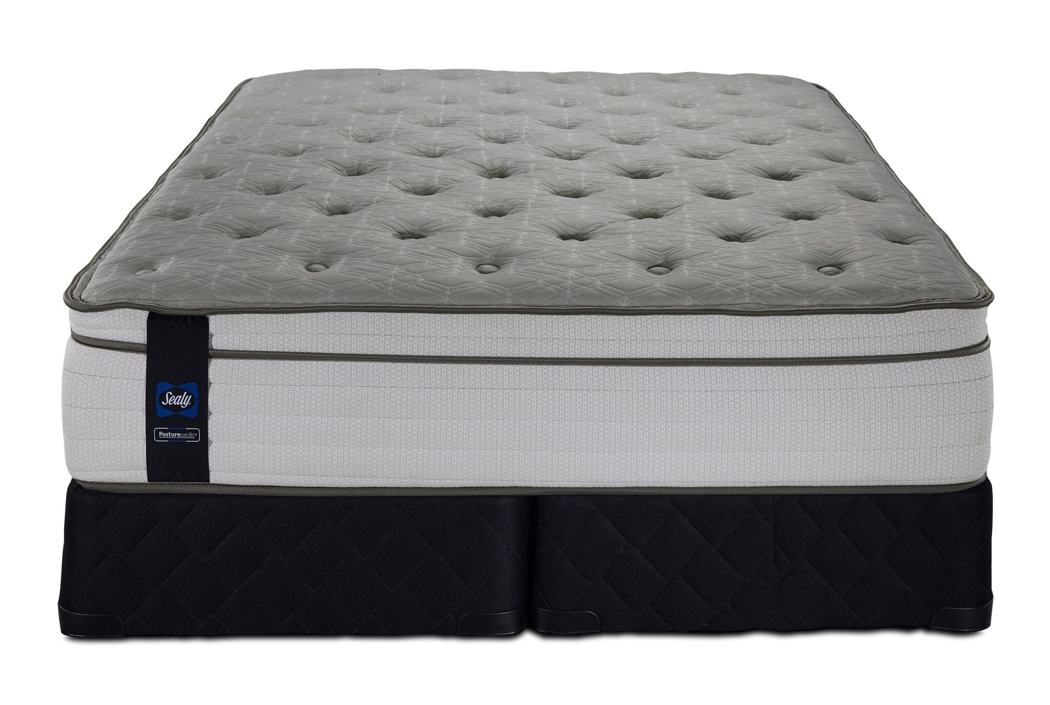 Sealy Posturepedic® Correct Comfort 4 Firm Eurotop King Mattress and Split Boxspring Set